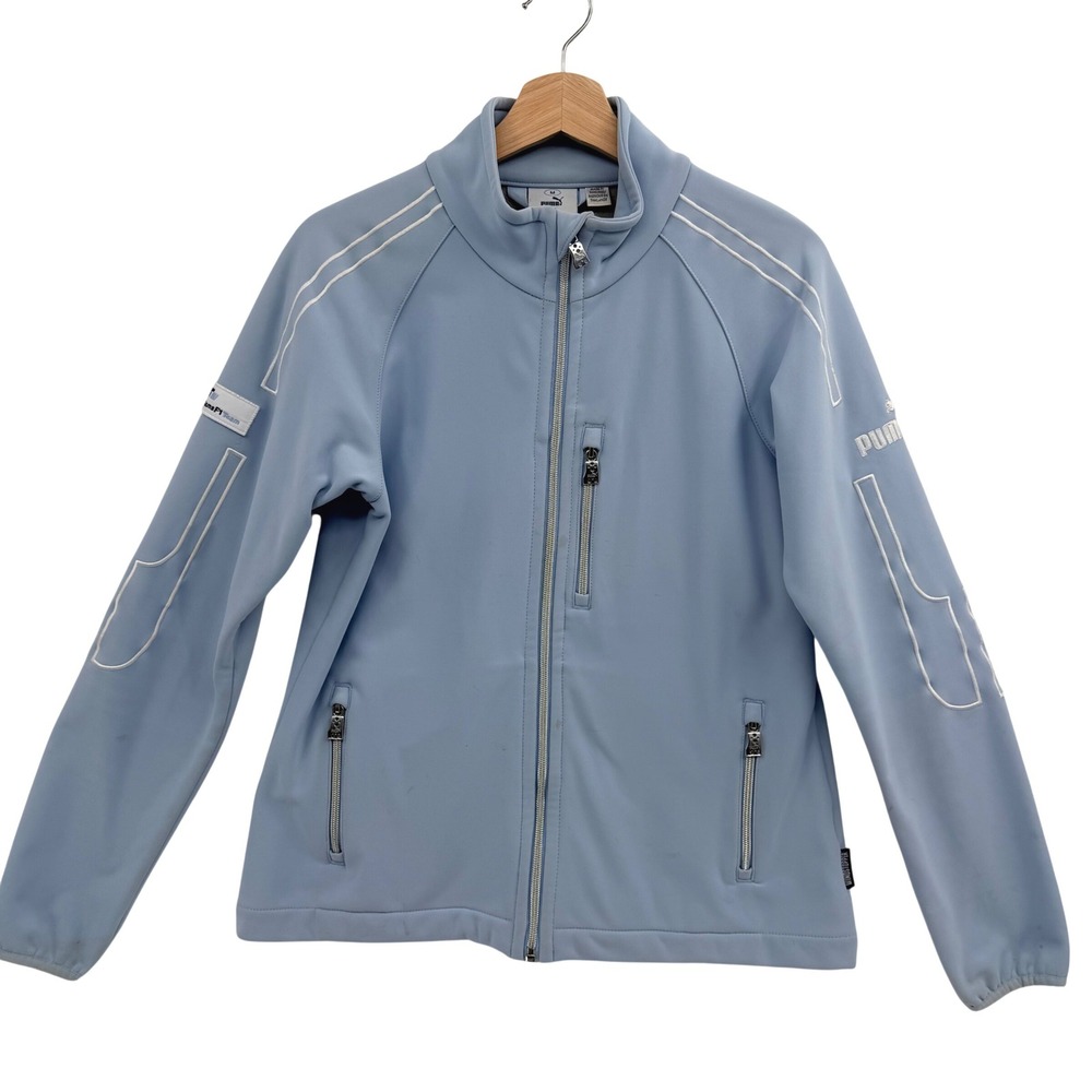 Puma‎ Track Jacket Y2K Formula One BMW Williams Medium Pale Blue